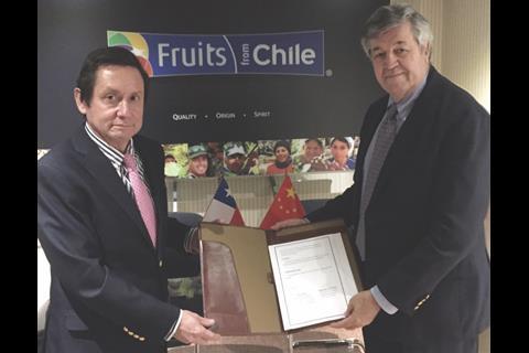 Ronald Bown Asoex Frutas de Chile